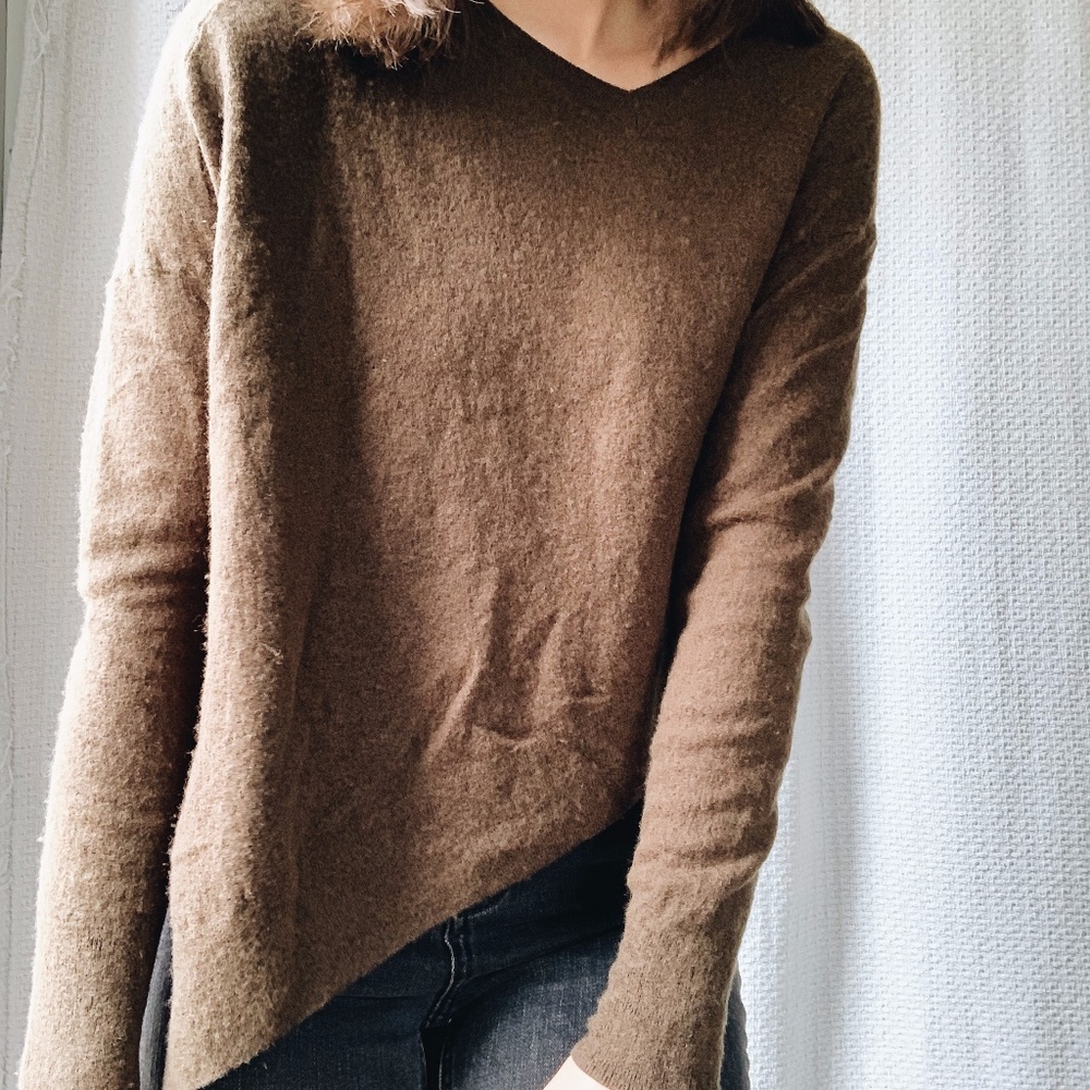 Isabel Marant Brown V-Neck Sweater
